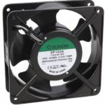 8004788982 SP103A-1123LBT.GN, AC Fans Axial Fan, 120x120x38mm, 115VAC, 72/78CFM, 0.09/0.13"H2O, Ball, Terminals Hirschmann