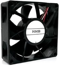 8027179432 08025VE-24P-CUD-2, DC Fans Tubeaxial Fan, 80x80x25mm, 24VDC, 73.1CFM, 0.76"H2O, Tach/PWM, IP68 Hirschmann