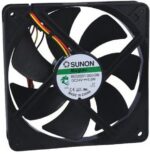 8007319121 MEC0252V1-000U-G99, Вентилятор осевой, 24В DC, 120x120x25мм, подшипник Vapo, 183,83куб.м/ч, 44,5дБА Hirschmann