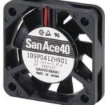 8013282469 Вентилятор Sanyo Denki 109P0405H902 40X10MM 5VDC 0.16A 800mW 2pin Hirschmann