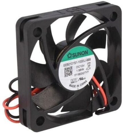 8024642905 EE50101S1-1000U-999, Вентилятор осевой, 12В DC, 50x50x10мм, подшипник скольжения, 21,97куб.м/ч, 30,7дБА Hirschmann