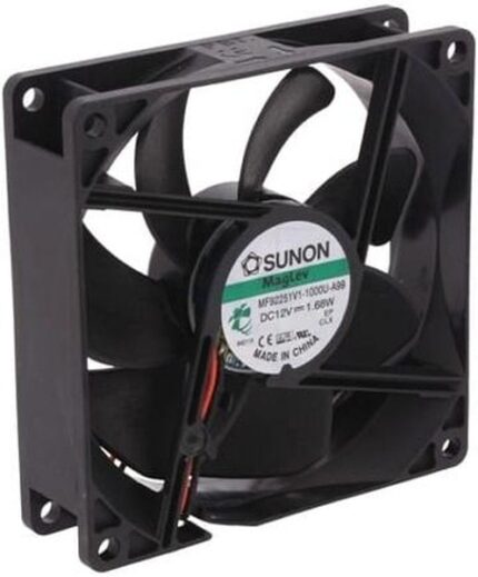 8007182216 MF92251V1-1000U-A99, Вентилятор осевой, 12В DC, 92x92x25мм, подшипник Vapo, 87,04куб.м/ч, 34дБА Hirschmann