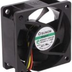 8009074622 MF60252V1-1000U-G99, Вентилятор осевой, 24В DC, 60x60x25мм, подшипник Vapo, 39,72куб.м/ч, 27дБА Hirschmann