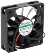 8002661267 HA60151V4-1000U-A99, Вентилятор осевой, 12В DC, 60x60x15мм, подшипник Vapo, 21,46куб.м/ч, 14,5дБА Hirschmann — изображение 2