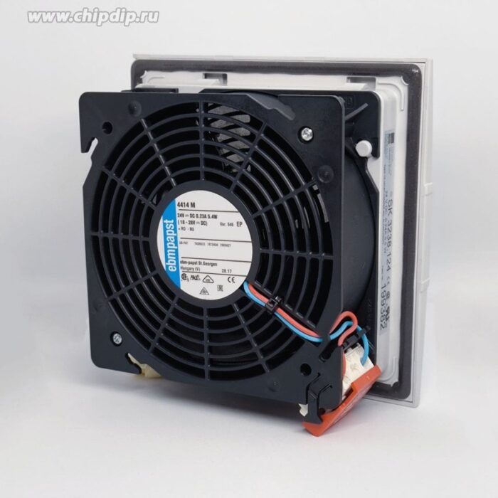 8030890639 Вентилятор Rittal SK 3238.124 + Ebmpapst 4414 M 24V DC 0.23A 5.4W 120X38 Клемма Hirschmann — изображение 2