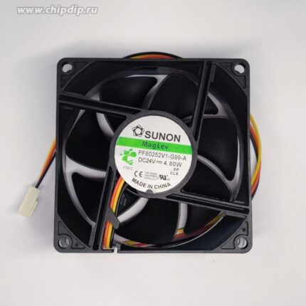 8030761044 Вентилятор Sunon PF80252V1-G99-A 24V DC 4.80W 80X25 3pin Hirschmann