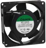 8007346169 SF11592A1092HBT.GN, Вентилятор осевой, 115В AC, 92x92x25мм, 62(±7%)куб.м/ч, 40дБА Hirschmann