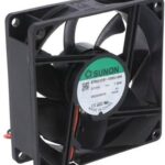 8024645281 EF80252B1-1000U-A99, Вентилятор осевой; 24ВDC; 80x80x25мм; 69,66куб.м/ч; 33дБА () Hirschmann