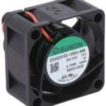 8003221450 EE40201S3-1000U-999, Вентилятор осевой, 12В DC, 40x40х20мм, подшипник скольжения, 10,7куб.м/ч 16,5дБА Hirschmann