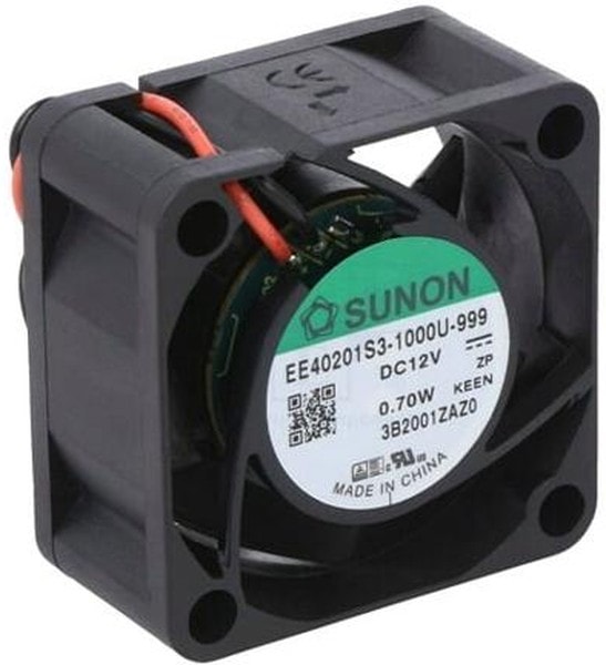 doc044516146 8003221450 EE40201S3-1000U-999, Вентилятор осевой, 12В DC, 40x40х20мм, подшипник скольжения, 10,7куб.м/ч 16,5дБА Hirschmann — изображение 1