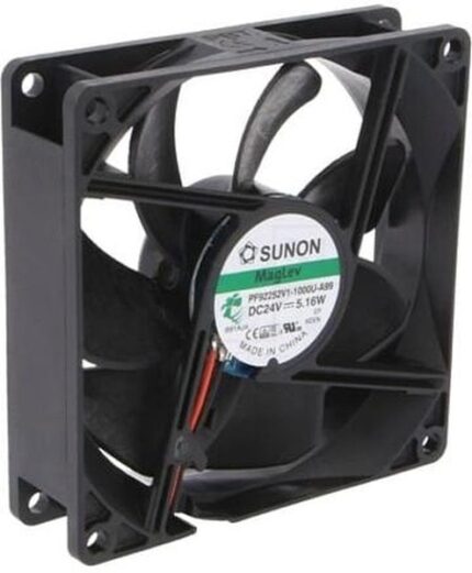 8008422100 PF92252V1-1000U-A99, Вентилятор осевой, 24В DC, 92x92x25мм, подшипник Vapo, 126,75куб.м/ч, 45,5дБА Hirschmann