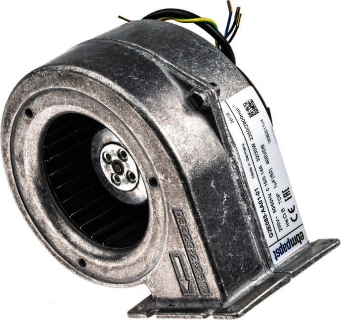 8002718759 G2E085-AA01-01, G2E085 Series Centrifugal Fan, 230 V ac, 85m³/h, AC Operation, 116.5 x 117.5 x 80mm Hirschmann — изображение 2