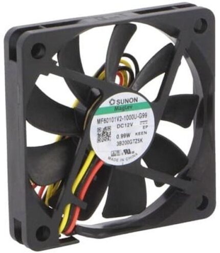 8008697211 MF60101V2-1000U-G99, Вентилятор осевой, 12ВDC, 60x60x10мм, 24,12куб.м/ч, 25дБА, подшипник Vapo Hirschmann