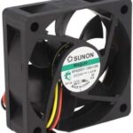 8007035728 MF60202V1-1000U-G99, Вентилятор осевой, 24В DC, 60x60x20мм, подшипник Vapo, 38,87куб.м/ч, 33,5дБА Hirschmann