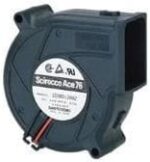 8009581429 Вентилятор Sanyo Denki 9BD12SA6-1 0.28A 72x20 Hirschmann — изображение 3