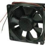 8006164650 4715KL-05W-B40-E00, Fan Tubeaxial 24VDC Square - 119mm L x 119mm H Ball 118.0 CFM (3.30m³/min) 2 Wire Leads Hirschmann
