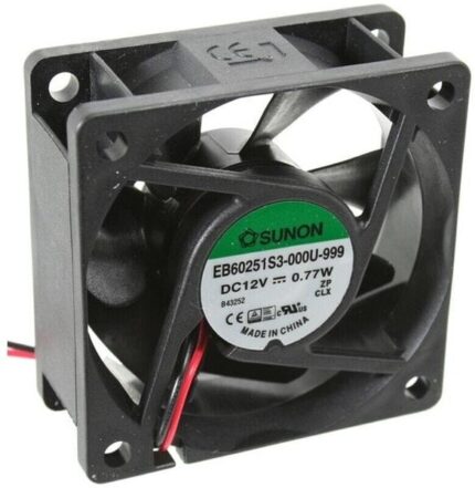 8044823564 Вентилятор Sunon EE60251B3-000U-A99 (EB60251S3-000U-999) 12V 0.77W 60x25 2pin Hirschmann
