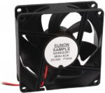 8002677242 GE80252B1-000U-AC9, Вентилятор осевой, 24ВDC, 80x80x25мм, 101,9куб.м/ч, 47,5дБА, IP56 Hirschmann