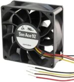 8049571542 Вентилятор Sanyo Denki San Ace 92 9GA0912P4S03 12V DC 0.2A 92X25 4pin () Hirschmann — изображение 2