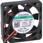 8007488593 MF30060V1-1000U-A99, Вентилятор осевой, 5В DC, 30x30x6мм, подшипник Vapo, 8,28куб.м/ч, 23,6дБА Hirschmann