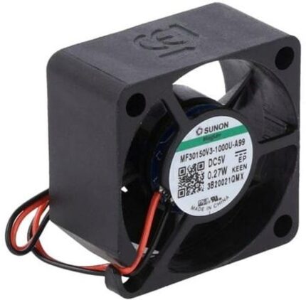 8003262621 MF30150V3-1000U-A99, Вентилятор осевой, 5ВDC, 30x30x15мм, 4,75куб.м/ч, Vapo, Дл: 0,145м Hirschmann