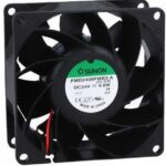 8007488604 PMD2408PMB3-A (2).GN, Вентилятор осевой, 80х80х38мм,24В, DC, 0.2А, 4.8Вт, качения, 4200об/мин, 3 провода Hirschmann