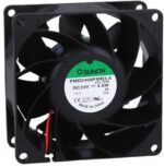 8007488604 PMD2408PMB3-A (2).GN, Вентилятор осевой, 80х80х38мм,24В, DC, 0.2А, 4.8Вт, качения, 4200об/мин, 3 провода Hirschmann