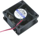 8003762623 JF0625B1H--R (JF0625B1H-001- 065R)(4500RPM) 12V/0,23A (60х60х25) B(подшипник) CFM21,44/dBA34,1 Jamicon вентилятор, провод Hirschmann — изображение 3