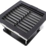 8009267043 FF 22 55/230V BK, Вентилятор: AC; осевой; 230ВAC; 64куб.м/ч; 44дБА; IP55; Цвет: черный Hirschmann