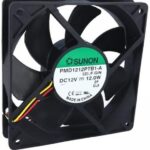 8007758640 PMD1212PTB1-A (2).F.GN, Вентилятор осевой, 12В DC, 120x120x25мм, подшипник качения, 254,84куб.м/ч, 54дБА Hirschmann