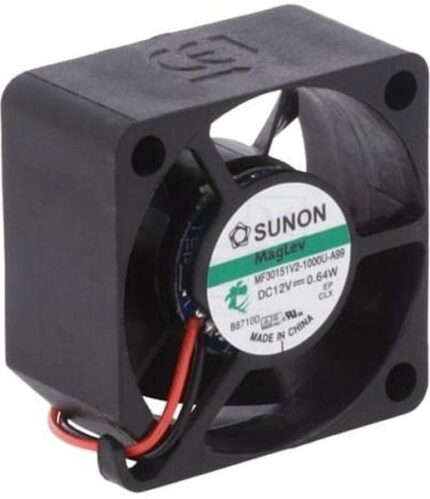 8044108775 MF30151V2-1000U-A99, Вентилятор осевой, 12В DC, 30x30x15мм, подшипник Vapo, 8,11куб.м/ч, 19дБА () Hirschmann