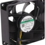 8009074623 MF80252V1-1000U-G99, Вентилятор осевой, 24В DC, 80x80x25мм, подшипник Vapo, 69куб.м/ч, 33дБА Hirschmann