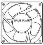 8009330034 11938MB-B3N-EA-00,AC Axial Fan, Square, 119 mm, 38 mm, Ball Bearing, 102 CFM Hirschmann — изображение 2