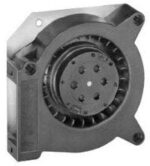 8006030705 RL90-18/00, Fan Blower, Flatpak 115VAC Square - 121mm L x 121mm H Sleeve 24.7 CFM (0.692m³/min) 2 Wire Leads Hirschmann — изображение 3
