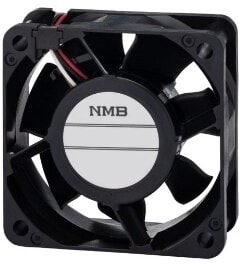 8033967483 06025SE-12R-FT-DW, Fan Tubeaxial 12VDC Square - 60mm L x 60mm H Ball 30.0 CFM (0.840m³/min) 3 Wire Leads Hirschmann