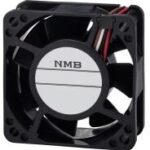 8033943488 06025VA-12Q-AU-03, Fan Tubeaxial 12VDC Square - 60mm L x 60mm H Ball 39.2 CFM (1.10m³/min) 4 Wire Leads Hirschmann