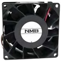 doc044687231 8033925187 08038DA-12T-E6E-F, Fan Tubeaxial 12VDC Square - 80mm L x 80mm H Ball 137.7 CFM (3.86m³/min) 4 Wire Leads Hirschmann — изображение 1