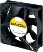 8017209839 Вентилятор Sanyo Denki San Ace 9G1224H1021 DC 24V 0.22A 2pin 119x38 Hirschmann — изображение 2