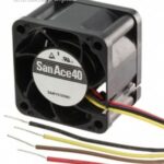 8017376056 Вентилятор Sanyo Denki San Ace 9GA0924P4G031 DC 24V 3.6W 0.150A 92x25 4pin () Hirschmann