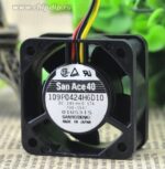 8017391032 Вентилятор Sanyo Denki San Ace 109P0424H6D10 DC 24V 0.07A 3pin 40x20 Hirschmann — изображение 2