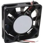 8033827611 06015KA-24L-AA-00, Fan Tubeaxial 24VDC Square - 60mm L x 60mm H Ball 14.1 CFM (0.395m³/min) 2 Wire Leads Hirschmann