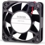 8033831524 06015VE-12P-CT-00, Fan Tubeaxial 12VDC Square - 60mm L x 60mm H Ball 19.4 CFM (0.543m³/min) 3 Wire Leads Hirschmann
