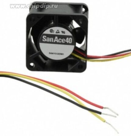 8017376022 Вентилятор Sanyo Denki San Ace 109P0424F329 DC 24V 0.055A 3pin 40x28 Hirschmann