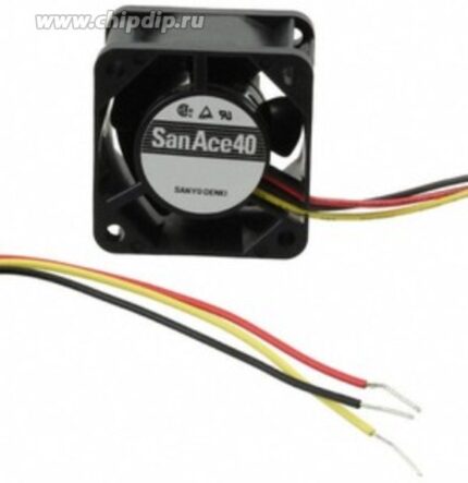 8017873609 Вентилятор Sanyo Denki San Ace 9A0924F4D01 24V 0.08A 90x25 3pin () Hirschmann