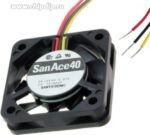 8017874463 Вентилятор Sanyo Denki San Ace 9WF0624H4D04 DC 24V 0.15A 60x25 3pin Hirschmann — изображение 2