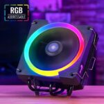 8013721689 Устройство охлаждения(кулер) Aerocool Cylon 3H, 4-pin, ARGB, 120мм, черный, retail [cylon 3h argb pwm 4p] Hirschmann — изображение 3