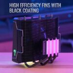 8013721689 Устройство охлаждения(кулер) Aerocool Cylon 3H, 4-pin, ARGB, 120мм, черный, retail [cylon 3h argb pwm 4p] Hirschmann — изображение 6