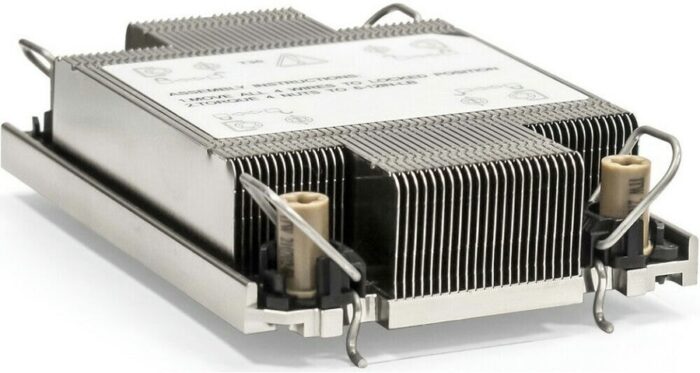 8015946679 EX293450RUS, Радиатор для процессора ExeGate ESNK-P0077P.1U.4189.Cu (Al+Cu, 1U, 3 тепл. трубки, LGA 4189, TDP 205W, 240г, на защелках, с тер Hirschmann — изображение 8