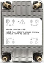 8015946679 EX293450RUS, Радиатор для процессора ExeGate ESNK-P0077P.1U.4189.Cu (Al+Cu, 1U, 3 тепл. трубки, LGA 4189, TDP 205W, 240г, на защелках, с тер Hirschmann — изображение 10