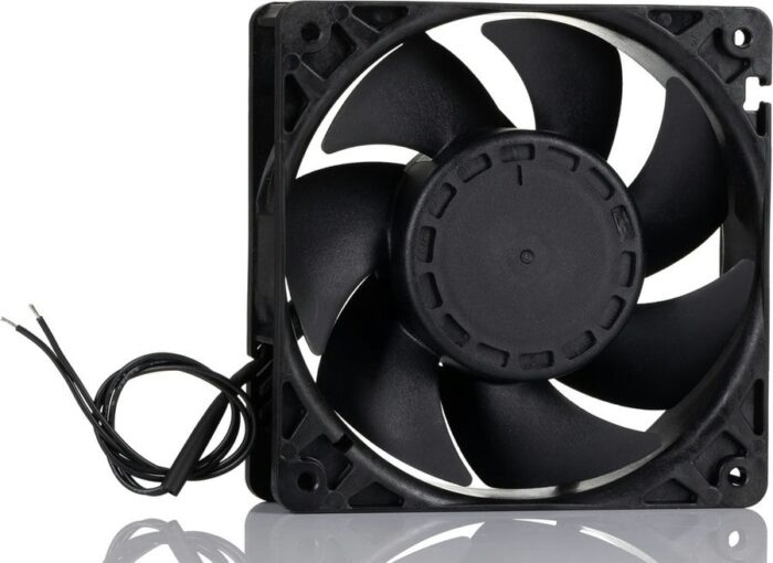 8030968712 Axial Fan, 90 → 265 V ac, AC Operation, 105cfm, 5.2W, 0.06A Max, 120 x 120 x 38mm () Hirschmann — изображение 2
